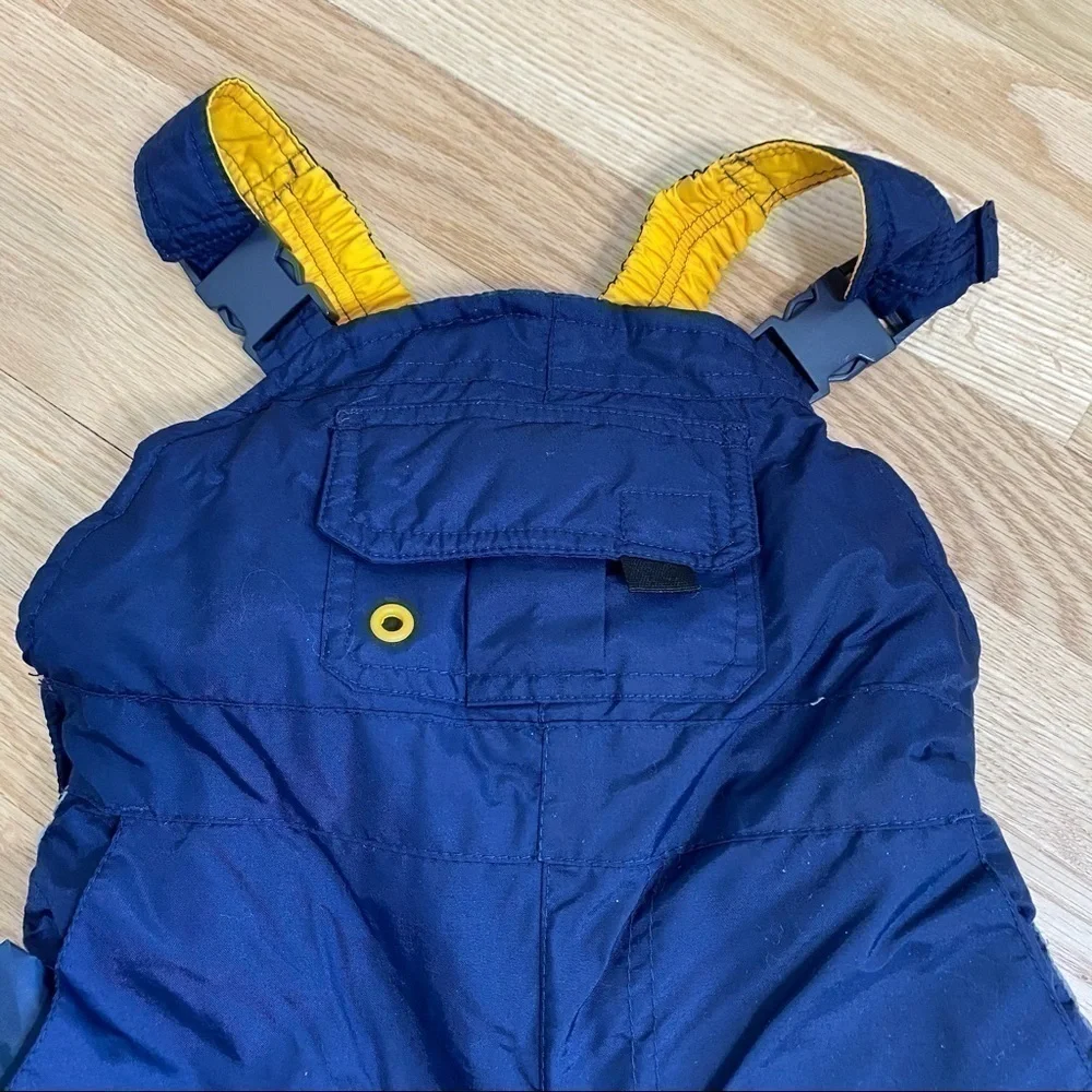 Osh Kosh B’gosh Snowsuit Blue Yellow 12 months